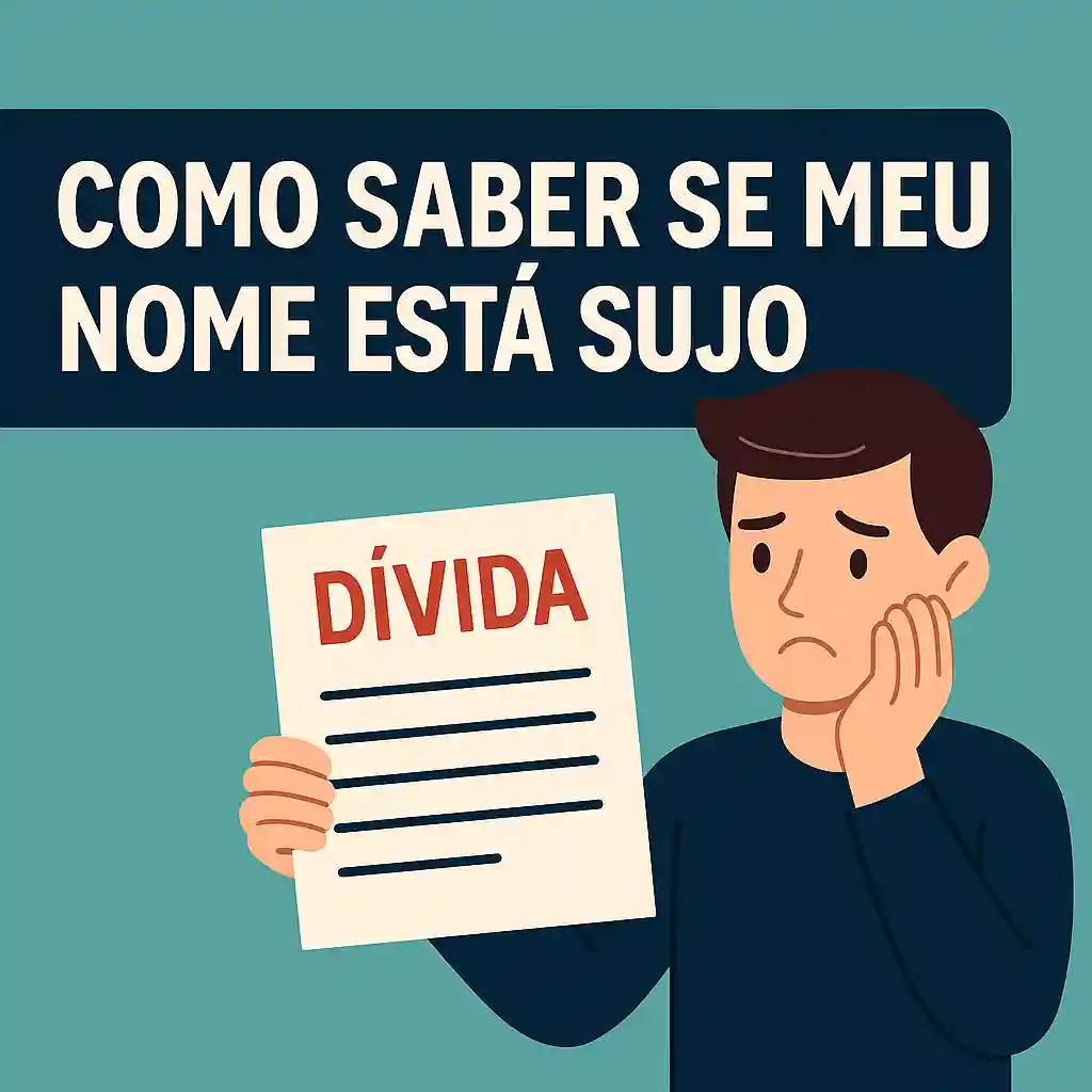 Aprenda como saber se seu nome está sujo, consultar CPF de graça, interpretar o resultado e o que fazer em caso de erro ou fraude.